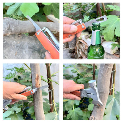 16 in-1 Portable Multi-Functional Claw Hammer Tool For Vehicle Household Hiking