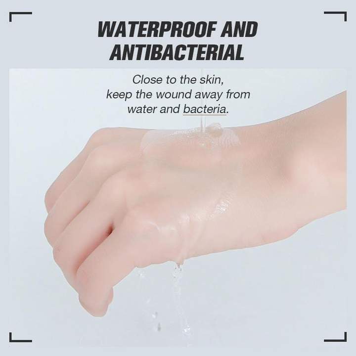 Self-adhesive Invisible Heel Anti-wear Sticker - Pack Of 50