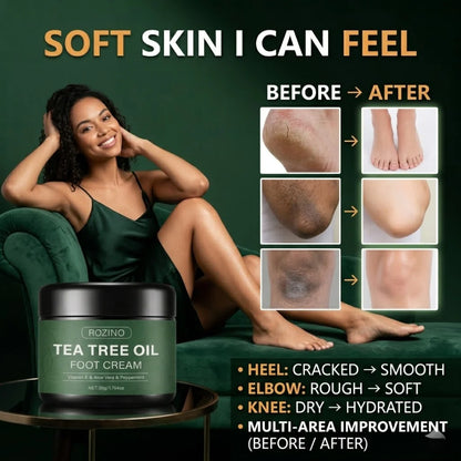Soothing Foot Cream With Aloe Vera And Tea Tree