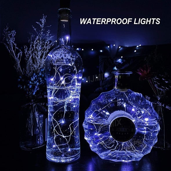 BOTTLE LIGHTS ( Battery Included - Replaceable )