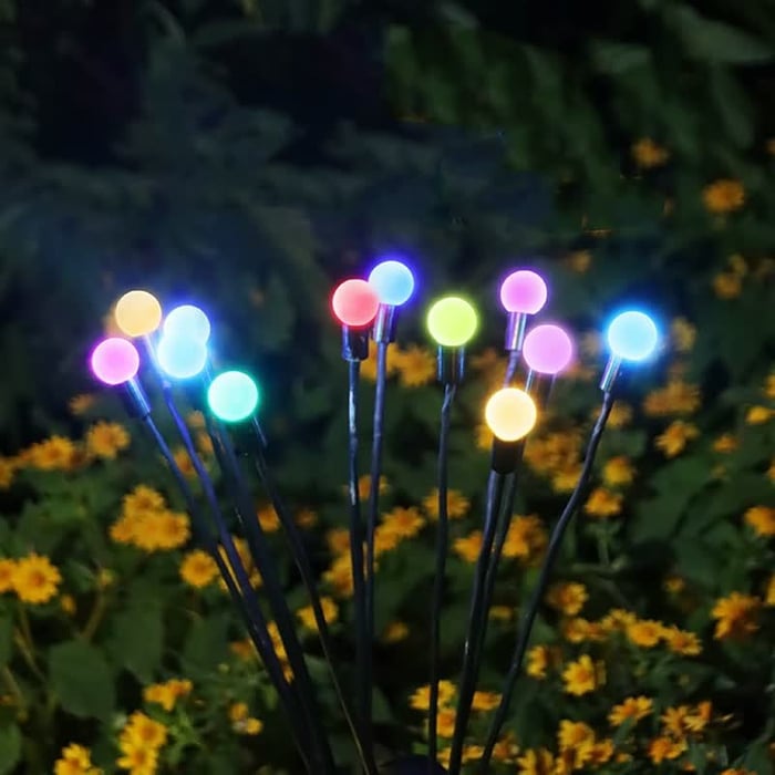 Solar Powered Firefly Garden Light