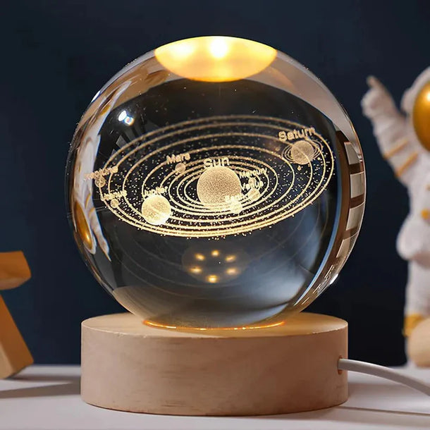 3D CRYSTAL BALL LAMP