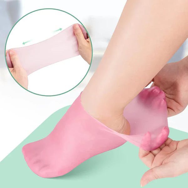 Foot Spa Pedicure Silicone Socks