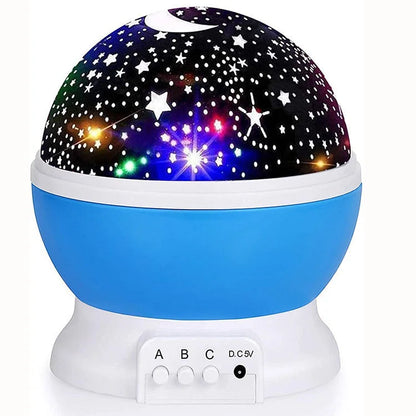 Star Master Dream Color Changing Rotating Projection Lamp