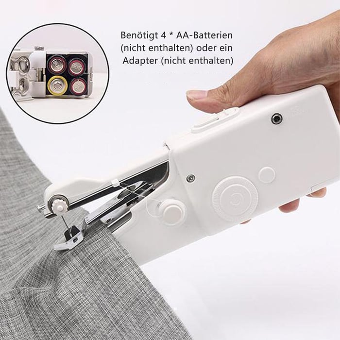 Portable mini hand sewing machine