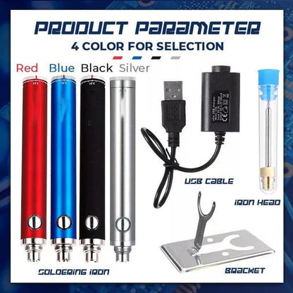 Mini wireless charging soldering tool