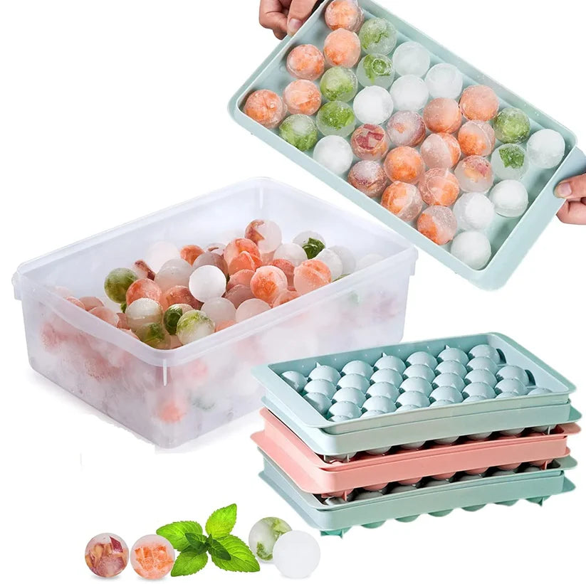 Ball Shape Ice, Mould- For perfect round ice balls (Buy 1 Get 1 Free)