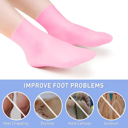 Foot Spa Pedicure Silicone Socks