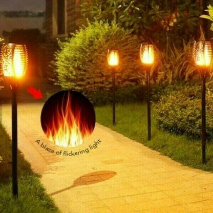 Solar flame light