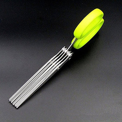 5 Blade Kitchen Salad Scissors