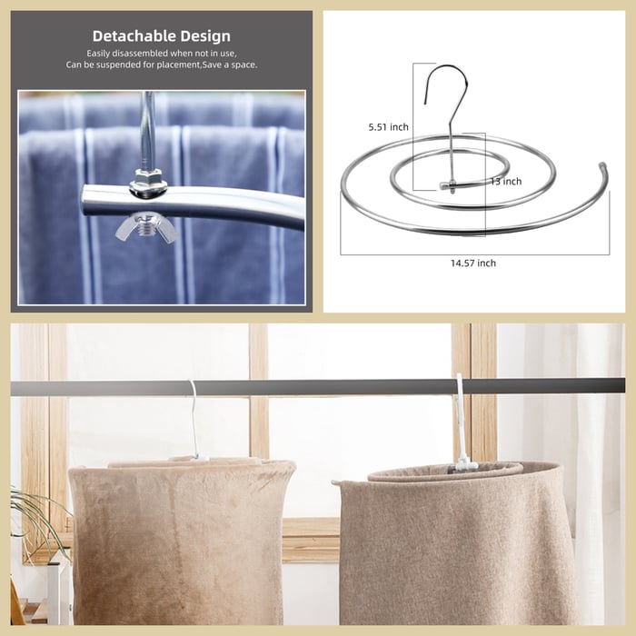 Spiral Sheet Hanger