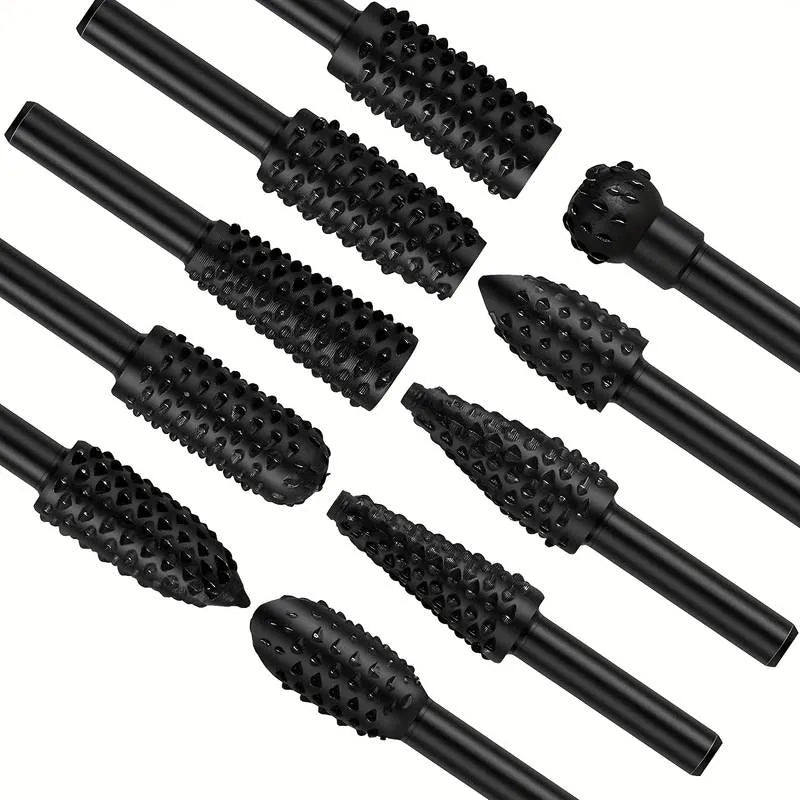 Rasp Chisel Drill Bits - Pack Of 5