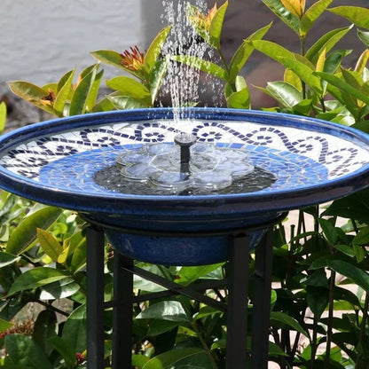 Solar Powered Water Fountain