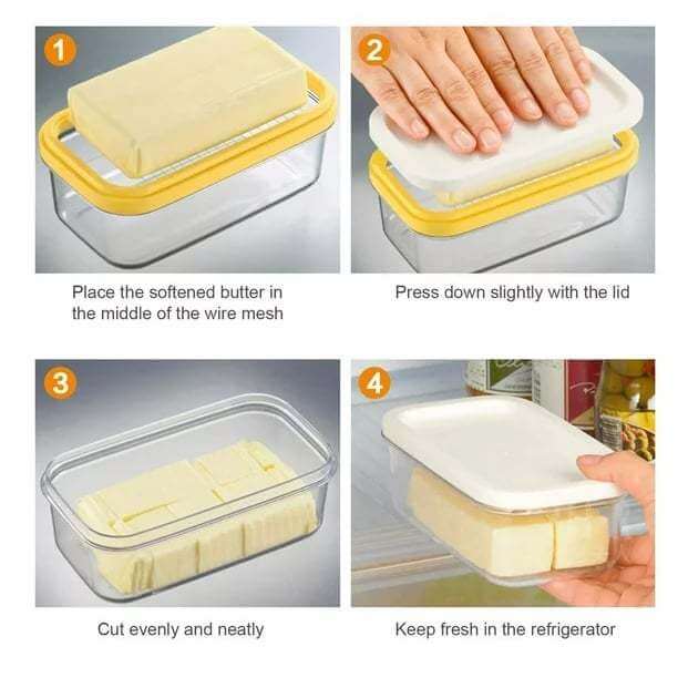 🧀Butter Box With Lid Butter Tray