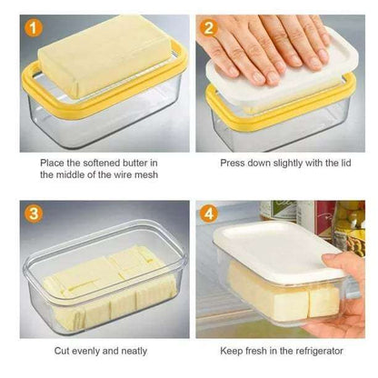 🧀Butter Box With Lid Butter Tray