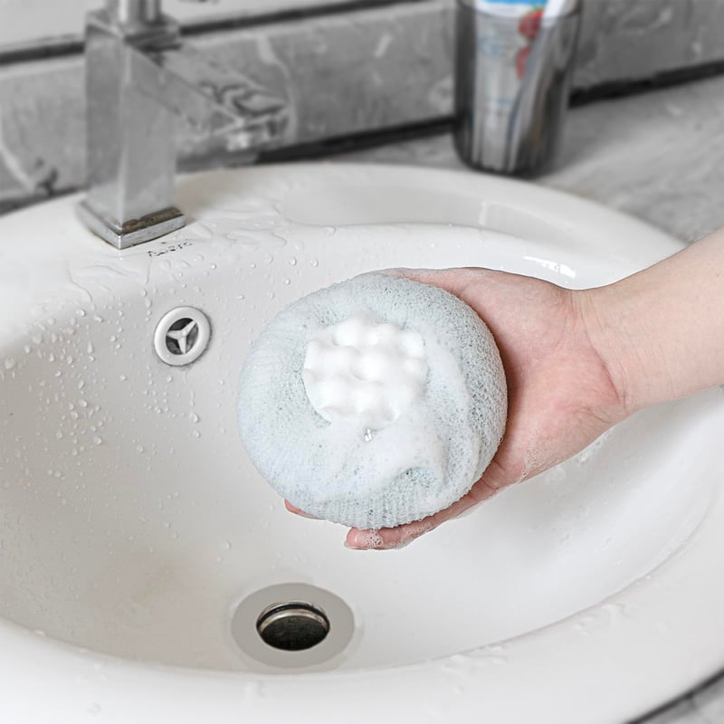 Suction Cup Super Soft Bath Sponge Flower