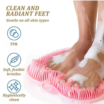 Multi-purpose Shower Foot & Back Scrub Massage Pad