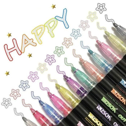 Super Squiggles Outline Marker pen