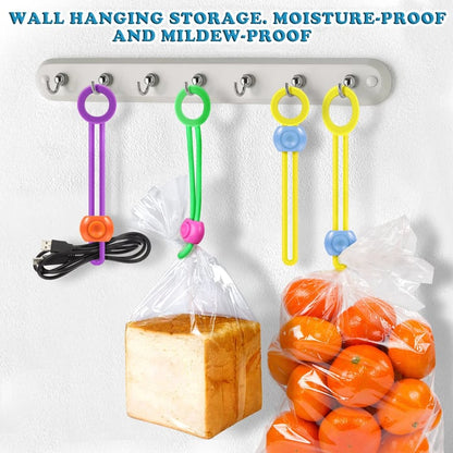 Multi-purpose Sealer Reusable Food Bag Clips - Pack Of 6