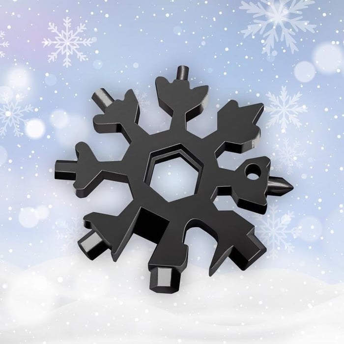 18-in-1 snowflake multi-tool