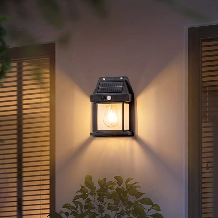 Solar Smart Sensor Waterproof Tungsten Filament Lights