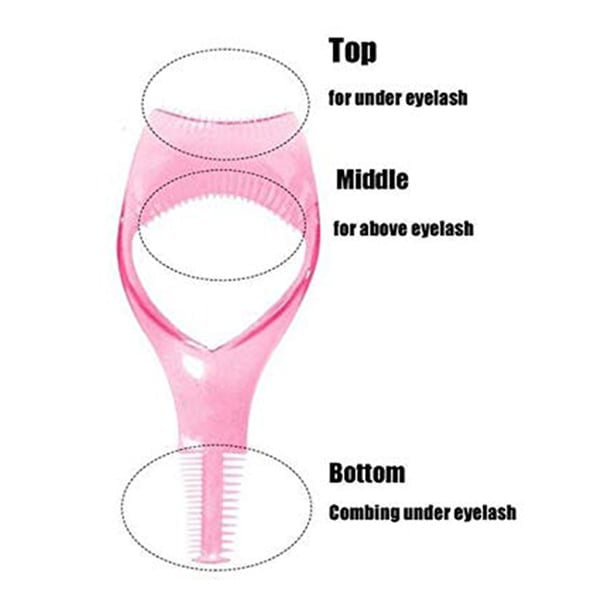 3-in-1 Eyelash Tools Mascara Shield Applicator Protector