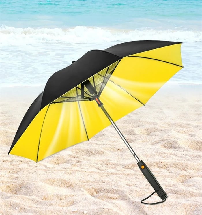 3 in 1 Umbrella with Fan