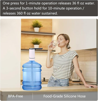 Foldable Electric Water Dispenser Bottle Pump