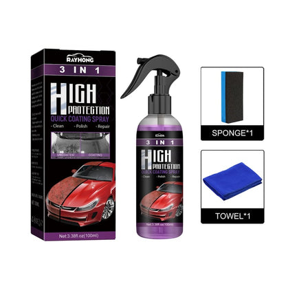 3 in 1 High Protection Car Coating Spray