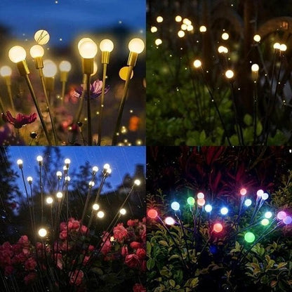 Solar Powered Firefly Garden Light