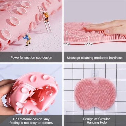 Multi-purpose Shower Foot & Back Scrub Massage Pad