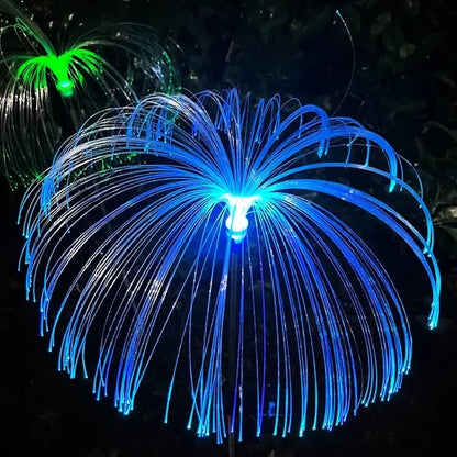 Solar Garden Changing Jellyfish Lights