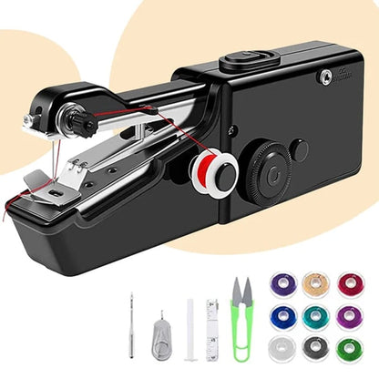 Portable mini hand sewing machine