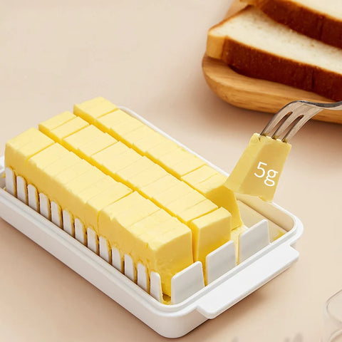 Transparent Cover Butter Cutting Box