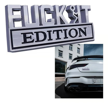 FVUK IT Edition Emblem | Car Decal Accessory