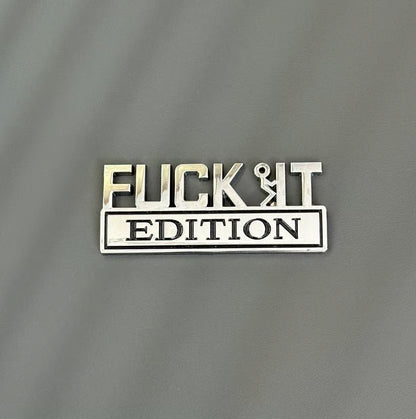 FVUK IT Edition Emblem | Car Decal Accessory