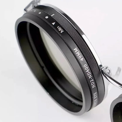 Adjustable Tint Round Polarized Sunglasses