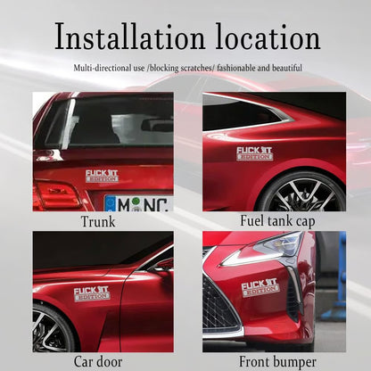FVUK IT Edition Emblem | Car Decal Accessory