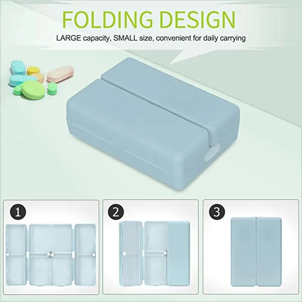 7 Compartments Portable Pill Case