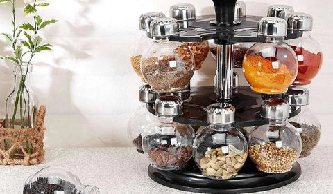 Revolving Spice Rack Pack of 16