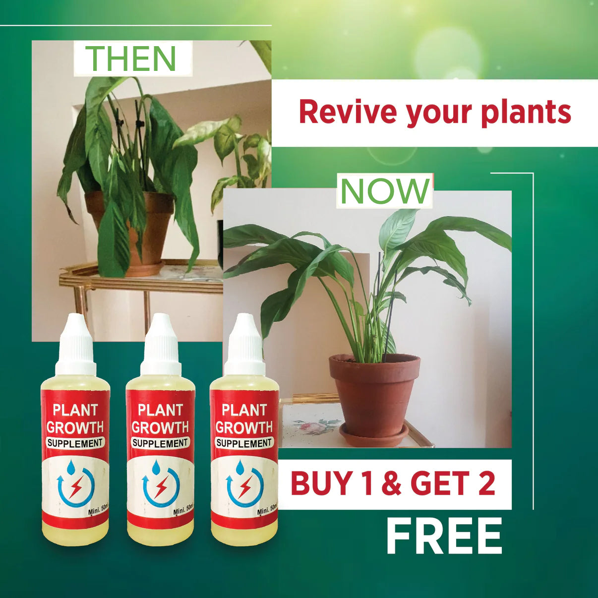 Plant Growth Enhancer Supplement (BUY 1 GET 2 FREE)